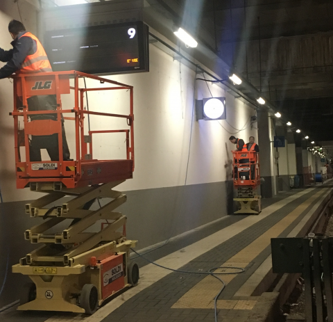 Lavori in Stazione