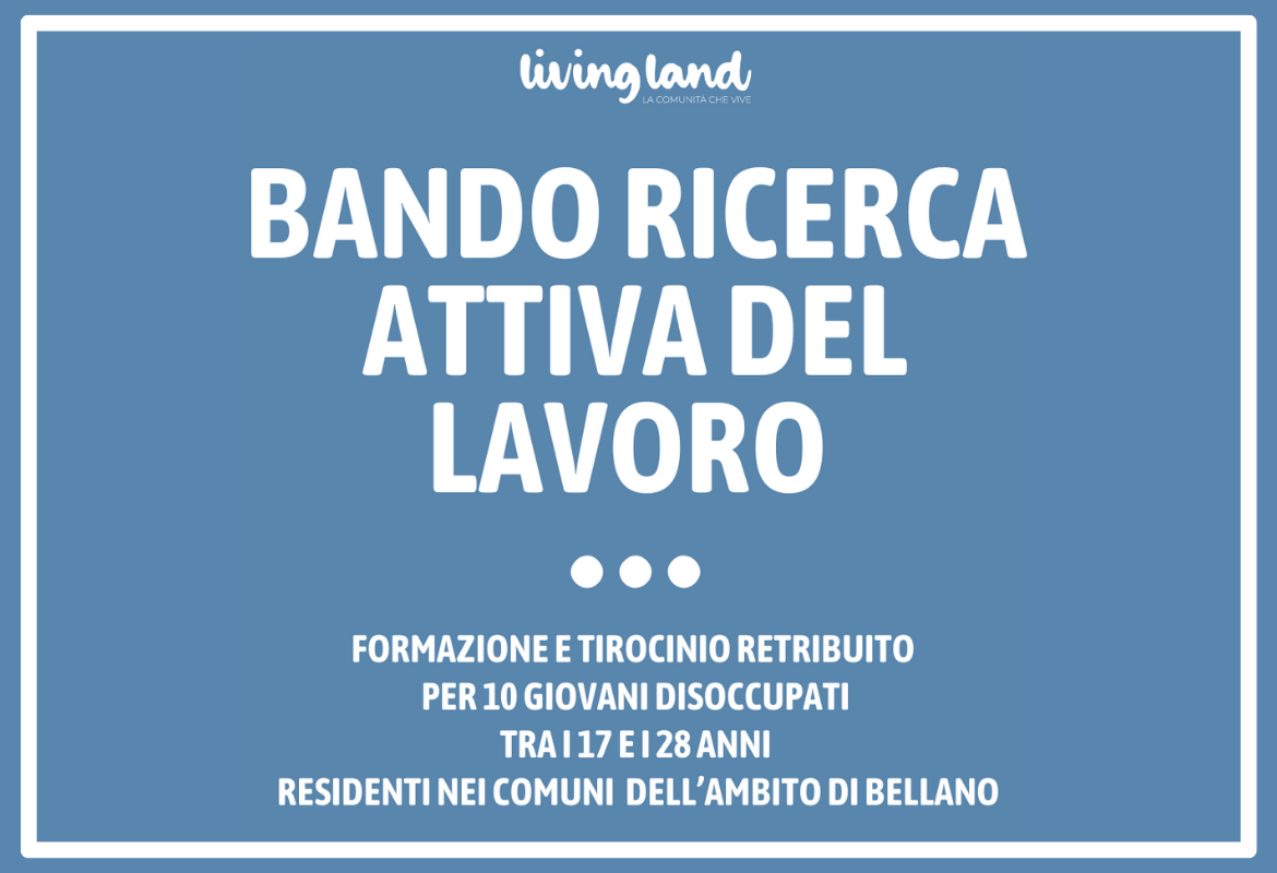Bando Ricerca attiva_Lecco